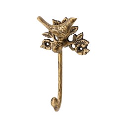 Brass Antique Bird Roll Holder + Towel Ring + Hook/ Made of Solid Brass & Handcrafted/Durable for atleast 5 years!!Limited Stock Left